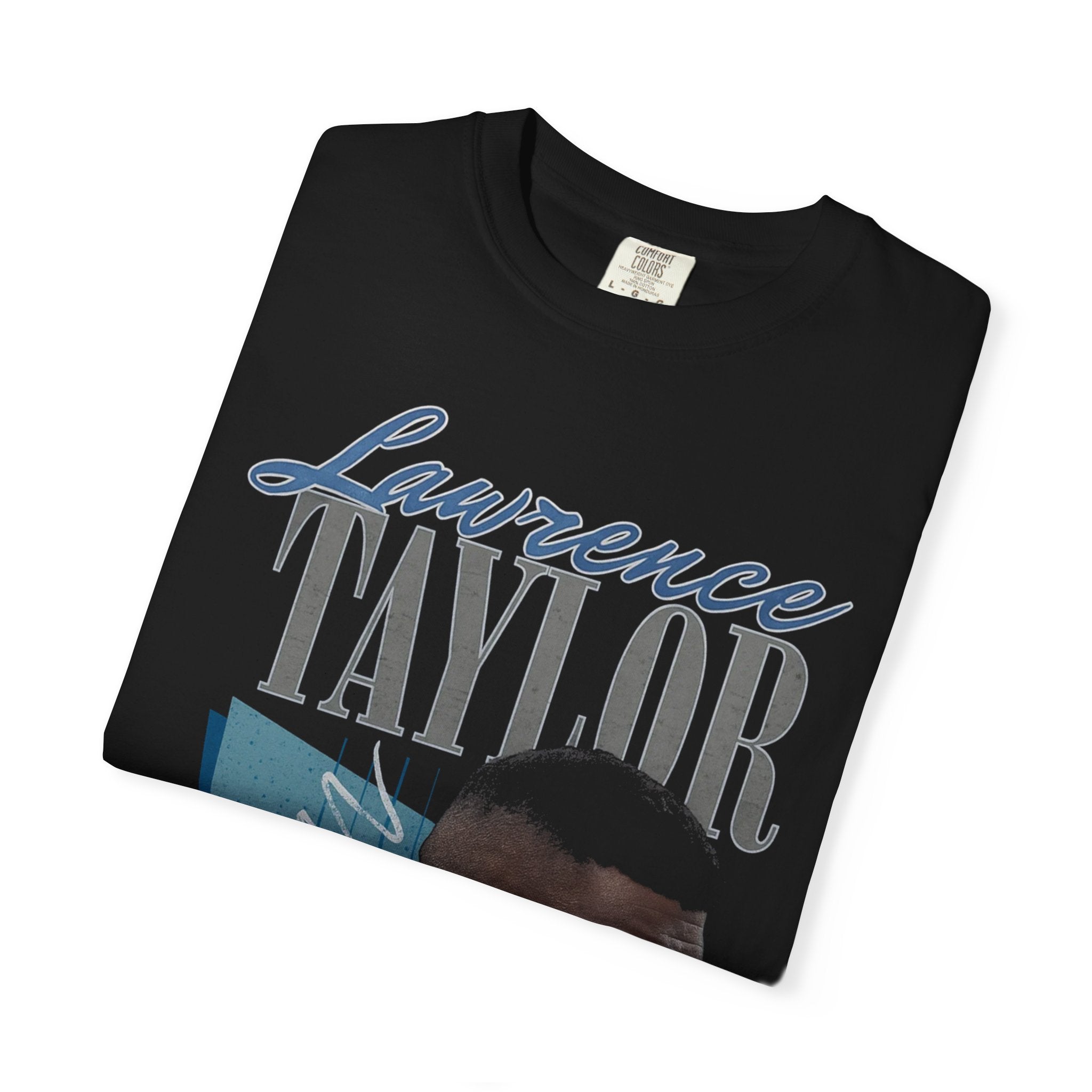 Vintage Lawrence Taylor Retro Football Tee | Distressed Sports Graphic Shirt | Bold Throwback Fan Apparel