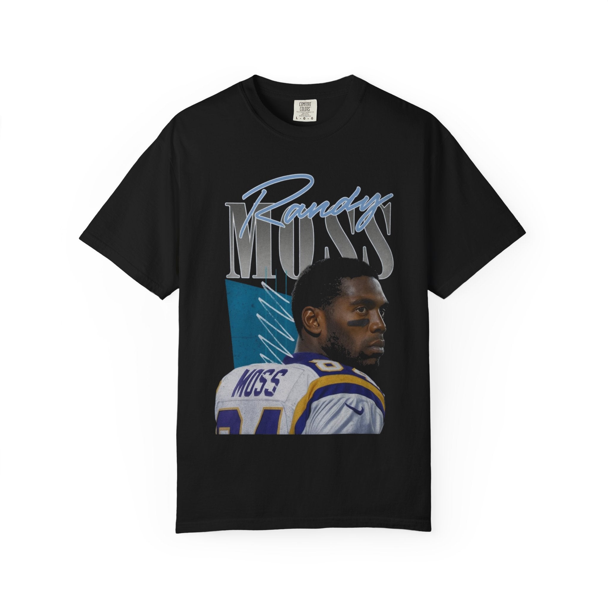 Randy Moss Retro Pop Art, Vintage Minnesota Football Artwork T-Shirt